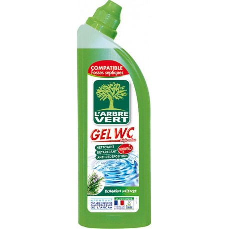 L'Arbre Vert L’Arbre Vert Gel WC Nettoyant Détartrant Anti-Redéposition Romarin Intense 740ml