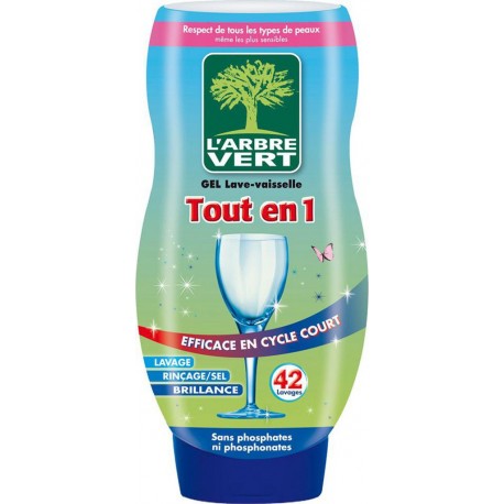 L'Arbre Vert L’Arbre Vert Gel Lave-Vaisselle Tout-en-1 720ml