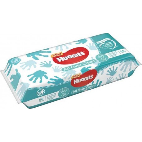 Huggies Lingettes All Over Clean pour Bébé x56