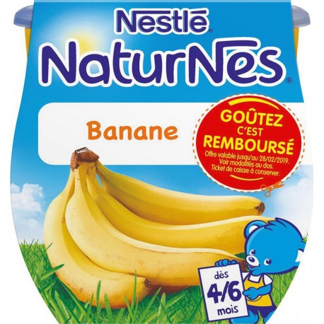 Nestlé Naturnes Banane