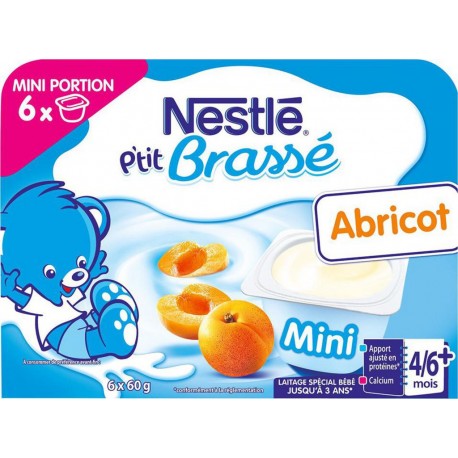 Nestlé P’tit Brassé Mini Abricot