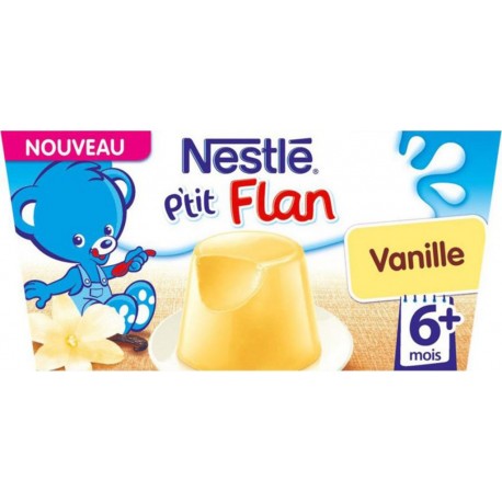 Nestlé P’tit Flan Vanille