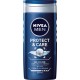 Nivea Men Gel Douche Protect & Care Corps Visage & Cheveux Aloe Vera Protège du Dessèchement 250ml