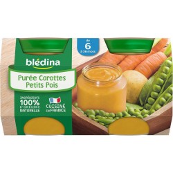 Blédina Purée Carottes Petits Pois