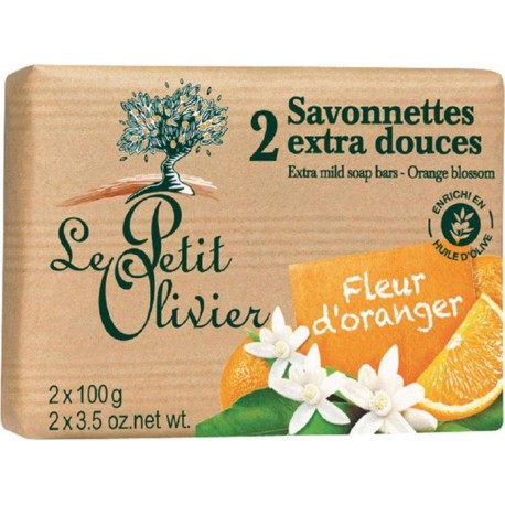 Le Petit Olivier Savonnettes Extra Douces 2x100g 200g