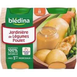 Blédina Petits Jardinière de Légumes Poulet