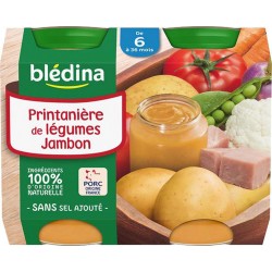 Blédina Printanière de Légumes Jambon