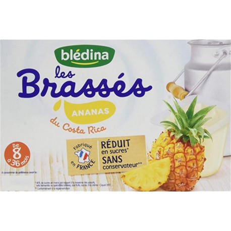 Blédina Les Brassés Ananas