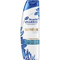 Head & Shoulders Shampooing Antipelliculaire Suprême Lisse à l’Huile d’Argan 255ml