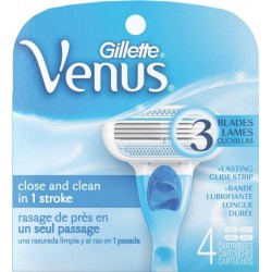 Gillette Venus Standard Lames de Rasoir pour Femme par 4 Recharges