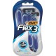 Bic Flex 3 par 4 Rasoirs Jetables pour Homme Rasage Extra Doux