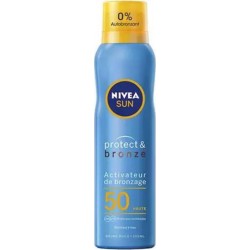 Nivea Sun Spray Protect Et Bronze Activateur de Bronzage FPS50 200ml