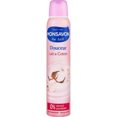 Monsavon au Lait Douceur Lait & Coton 200ml