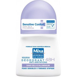 Mixa Déodorant Peau Sensible 48h Sans Sels d’Alluminium 50ml