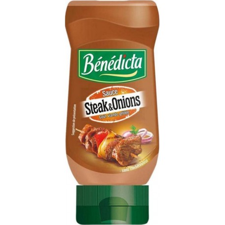 Bénédicta Sauce Steack & Onions Goût Viande Grillée 245g