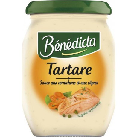 Bénédicta Tartare Sauce au Cornichons et aux Câpres 260g