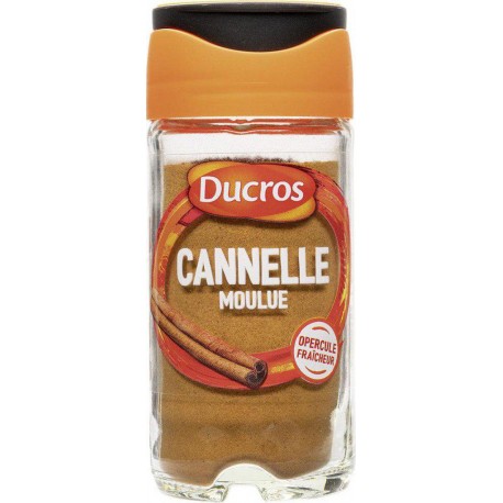 Ducros Cannelle Moulue avec Opercule Fraîcheur 18g