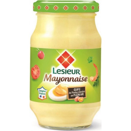 Lesieur Mayonnaise Oeufs de Poules Élevées en Plein Air 235g