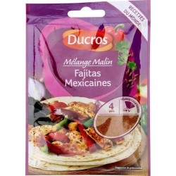 Ducros Mélange Malin Fajitas Mexicaines à Saupoudrer 20g