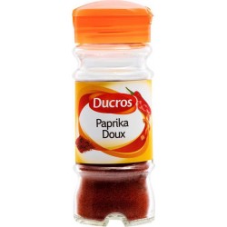 Paprika doux moulu - DUCROS - Pot de 40 g