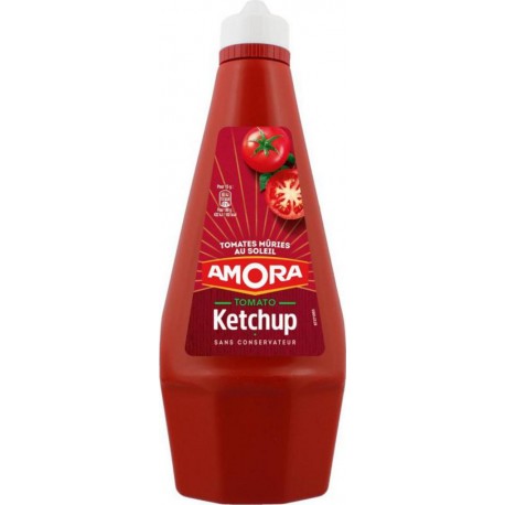 Amora Tomato Ketchup Tomates Mûries au Soleil 826g