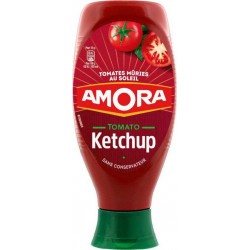 Amora Tomato Ketchup Tomates Mûries au Soleil 850g