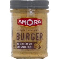 Amora Sauce Gourmet Burger aux Oignons Caramélisés 188g