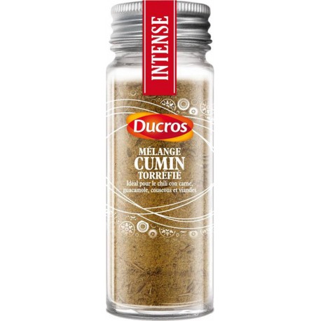 Ducros Torréfié Mélange Cumin Idéal pour le Chili Con Carne Guacamole Couscous et Viandes Intense 50g