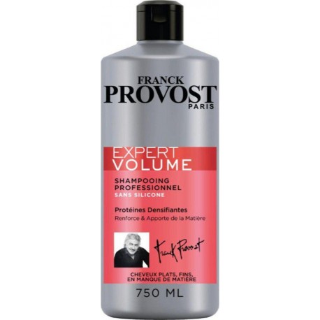 Franck Provost Shampooing Professionnel Expert Volume au Proteines Densifiantes 750ml