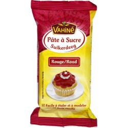 Vahiné Pâte à Sucre Rouge 100g