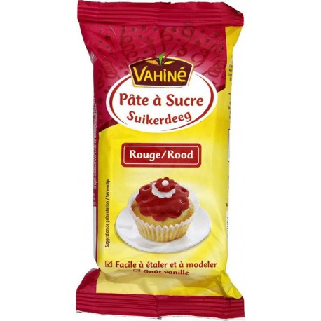 Vahiné Pâte à Sucre Rouge 100g