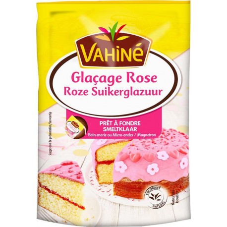 Vahiné Glaçage Rose Prêt à Fondre 120g