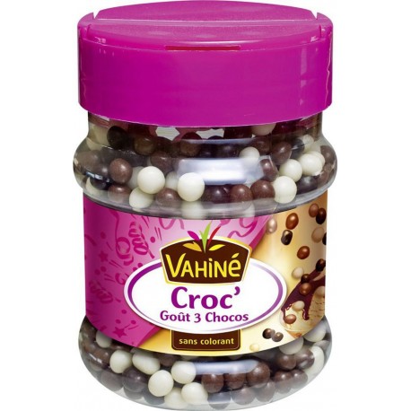 Vahiné Croc’ Goût 3 Chocos Sans Colorant 90g