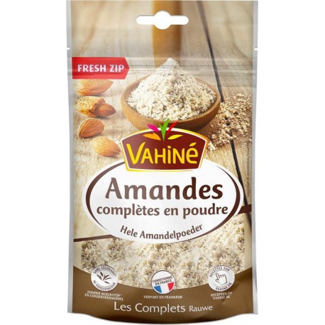 Vahiné Amandes Complètes en Poudre Les Complets Fresh Zip 100g