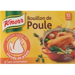 Knorr Bouillon de Poule par 15 Tablettes 150g