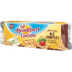 LU Heudebert Crackers Apéritif Blé Complet 250g