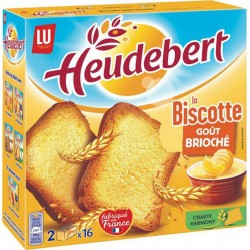 LU Heudebert La Biscotte Goût Brioché 280g