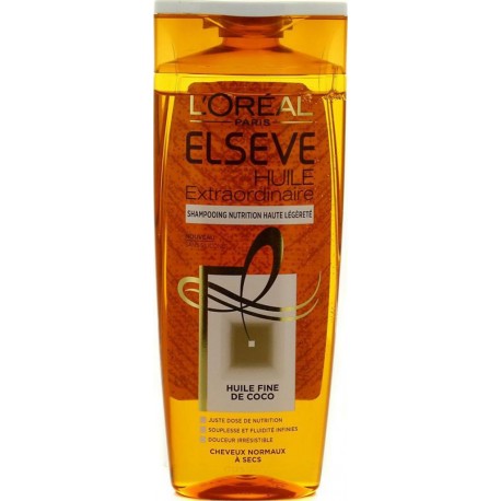 L'Oréal L’Oréal Paris Elseve Huile Extraordinaire Shampooing Nutrition Haute Légèreté Cheveux Normaux à Secs 250ml