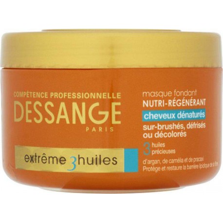 Dessange Paris Compétences Professionnelles Masque Fondant Nutri-Régénérant 250ml