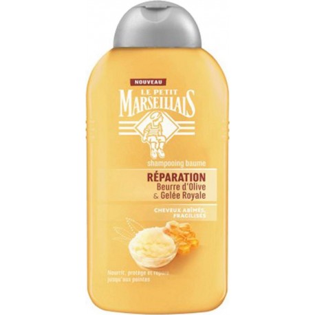 Le Petit Marseillais Shampooing Baume Réparation Beurre d’Olive & Gelée Royale 250ml