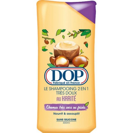 DOP Le Shampooing 2 en 1 Très Doux au Karité Sans Silicone 400ml