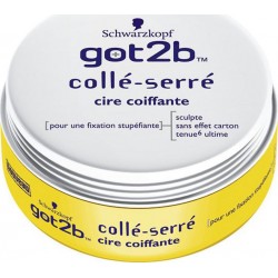 Schwarzkopf Got2b Collé-serré Cire Coiffante 75ml