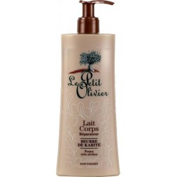 Le Petit Olivier Lait Corps Réparateur Beurre de Karité Peaux Très Sèches 250ml