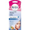 Veet Bandes de Cire Visage Easy-Gelwax Peaux Sensibles par 20 Bandes de Cire