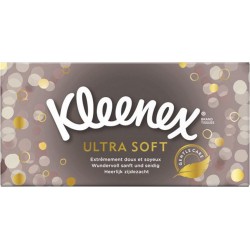Kleenex Ultra Soft Boîte de 80 Mouchoirs