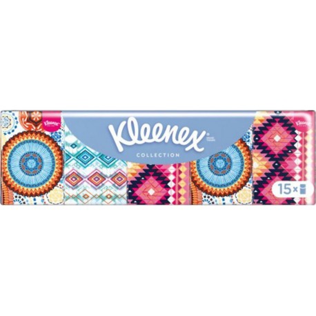 Kleenex Collection par 15 Étuis de Mouchoirs