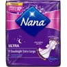 Nana Serviettes Hygiéniques Ultra Goodnight Extra Large x9