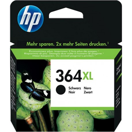 HP Cartouche d’Encre 364 XL Noir