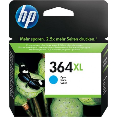 HP Cartouche d’Encre 364 XL Cyan