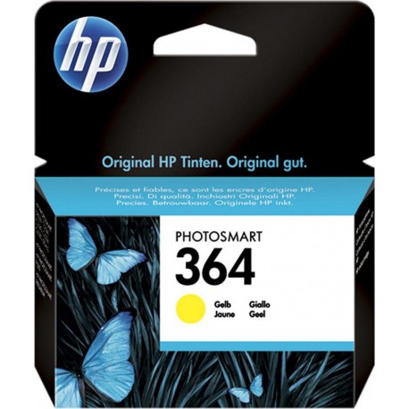 HP Cartouche d’Encre 364 Jaune